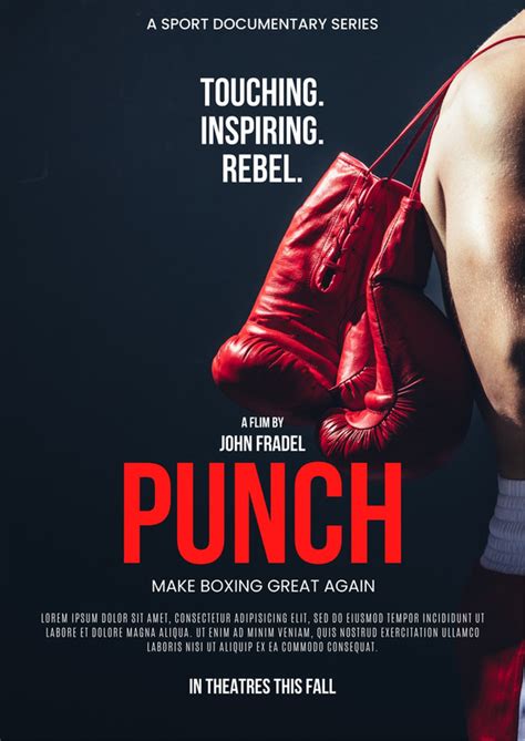 Free printable boxing poster templates | Canva