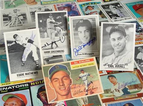 Group of Signed Baseball Cards (229)