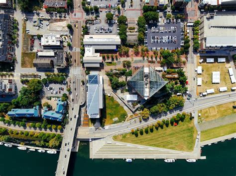 Aerial View of City Buildings · Free Stock Photo