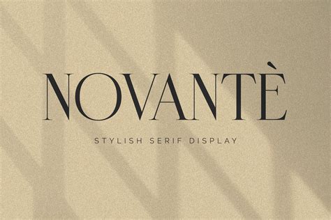 Novante | Display Serif | Stunning Display Fonts ~ Creative Market