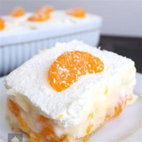 Easy Mandarin Orange Dessert | Recipe | Desserts, Orange dessert, Orange recipes dessert