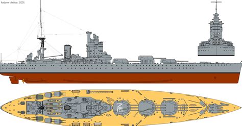 1920px-hms_nelson_1931_profile_drawing – A Collection of Unmitigated ...