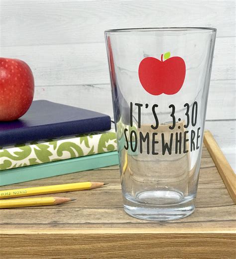 Male teacher gift, teacher pint glass, gift for male teacher, teacher appreciation gift, beer ...