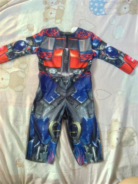 Optimus Prime costume, Babies & Kids, Babies & Kids Fashion on Carousell