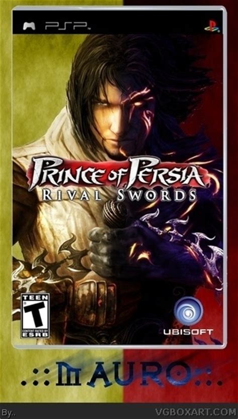 Prince Of Persia: Rival Swords PSP Box Art Cover by .::mauro::.