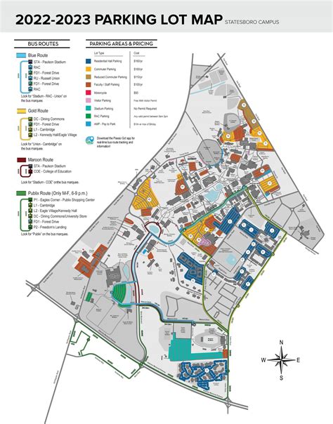 Georgia Southern Campus Map - Sasha Costanza