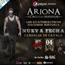 Ricardo Arjona Tour Announcements 2021 & 2022, Notifications, Dates ...