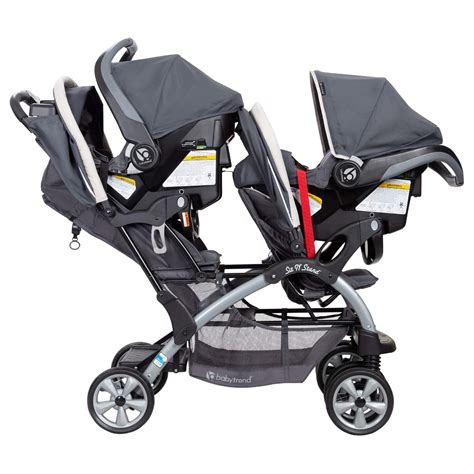 Baby Trend Sit N' Stand® Double Stroller | Magnolia | For Two or Twins