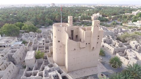 This castle in Manah is an example of Oman's traditional architecture ...