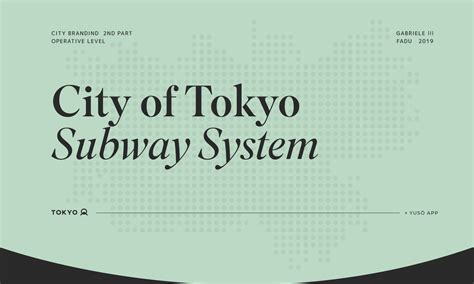 TOKYO / City Branding 02 on Behance