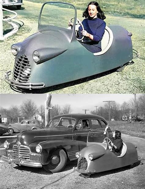 1944 Brogan Doodlebug three wheeler - photos