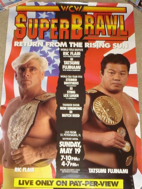 5.19.1991 WCW SuperBrawl I: REturn from the rising sun – Shlocko.com