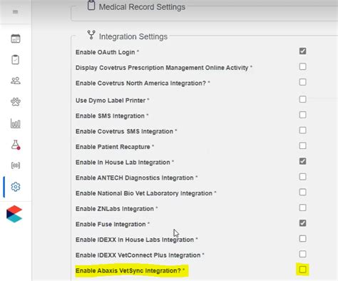 How to disable the Abaxis VetSync Integration – Covetrus Pulse™ Help Center