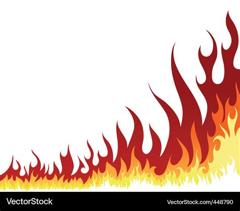 Fire background Royalty Free Vector Image - VectorStock