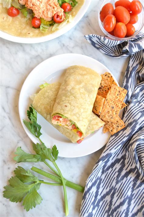 Healthy Buffalo Chicken Wrap - Afitcado