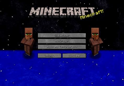 Another Minecraft Title Screen V2 by lazulichaos on DeviantArt