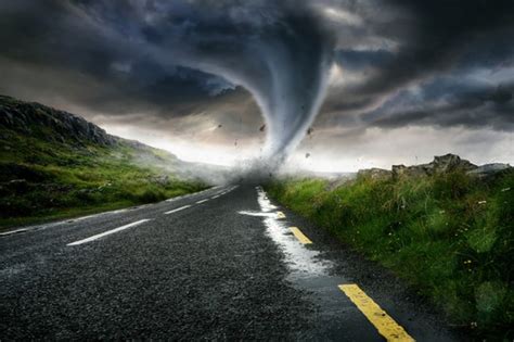 Tornado Wallpaper Wall Mural