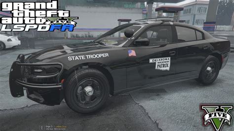 NEW - Oklahoma Highway Patrol - Dodge Charger (LSPDFR) - YouTube