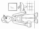 Plumber Coloring Picture By Stevens Social Studies  TPT sketch template