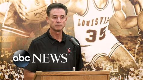 Louisville Basketball Coach Speaks Out - YouTube