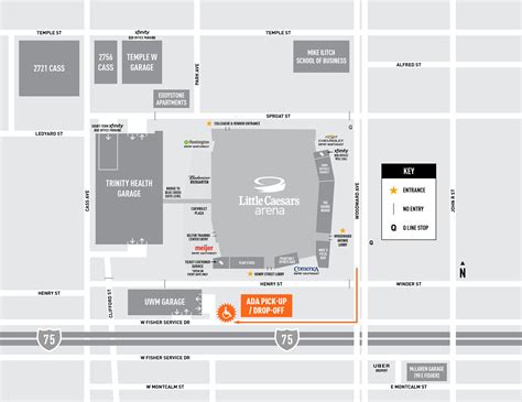 Little Caesars Arena Directions & Parking | 313 Presents