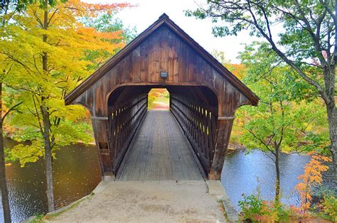 Henniker Covered Bridge Photograph by Angela Sweet