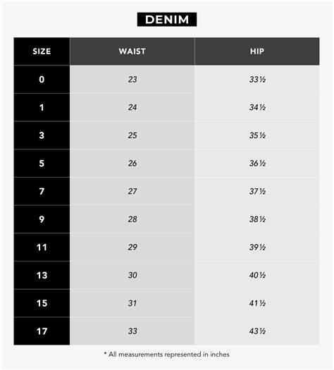 Size Guide – Urban Planet