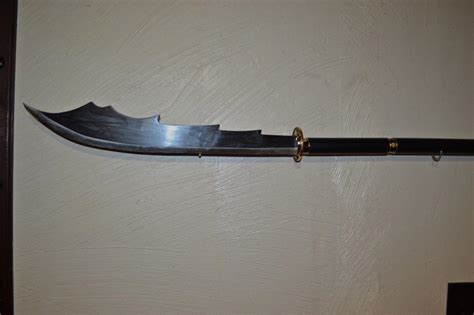 JAPANESE SAMURAI NAGINATA POLEARM CARBON STEEL | #1884747716