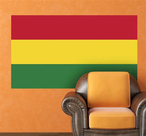 Flag of Bolivia Wall Sticker - TenStickers