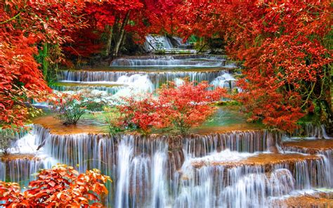 Autumn Waterfall Fond d'écran HD | Arrière-Plan | 2561x1600 | ID:727009 ...