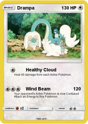 Pokémon Drampa 17 17 - Healthy Cloud - My Pokemon Card