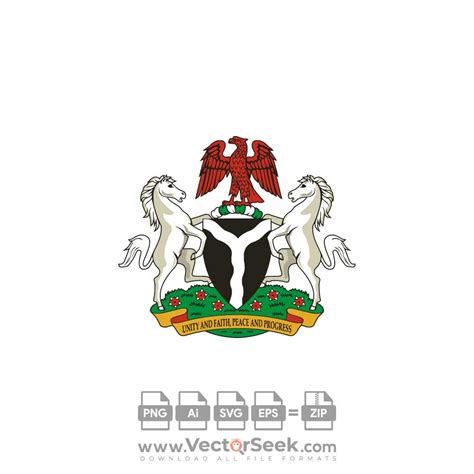 Coat of Arms of Nigeria Logo Vector - (.Ai .PNG .SVG .EPS Free Download)