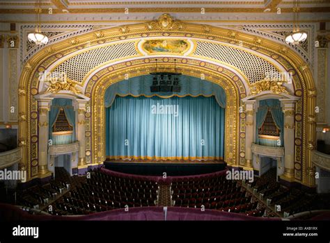 RESTORED INTERIOR OF THE HISTORIC STATE THEATRE ON HENNEPIN AVENUE IN DOWNTOWN MINNEAPOLIS ...