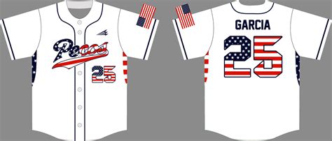 Pecos Little League Custom Baseball Jerseys - Triton Mockup Portal