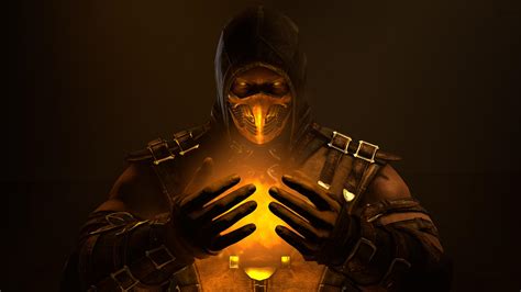 Mortal Kombat 11 Scorpion Wallpapers - Wallpaper Cave