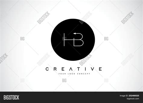 Hb H B Logo Design Vector & Photo (Free Trial) | Bigstock