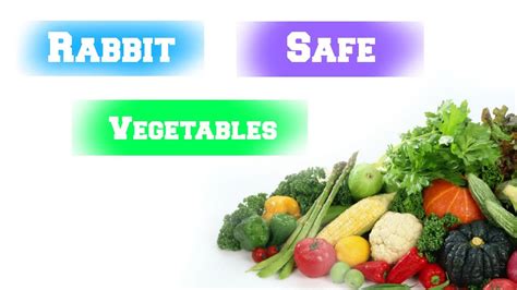 Rabbit Safe Vegetables // LovableLop - YouTube