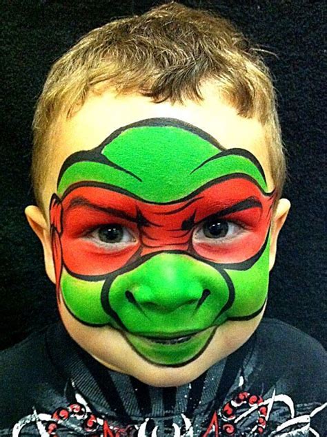 AmaDazzle Arts (Christina Kerr Davidson) || ninja turtle Face Painting For Boys, Face Painting ...