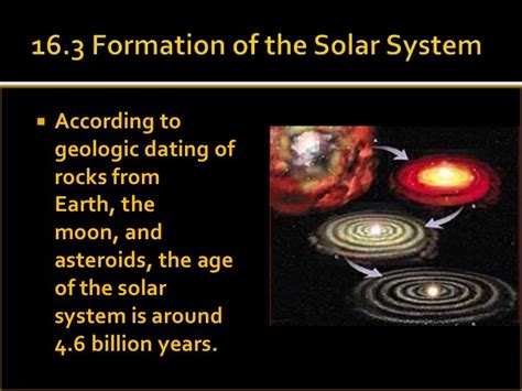 05 (may) 5 & 6 16.3c the solar system - formation