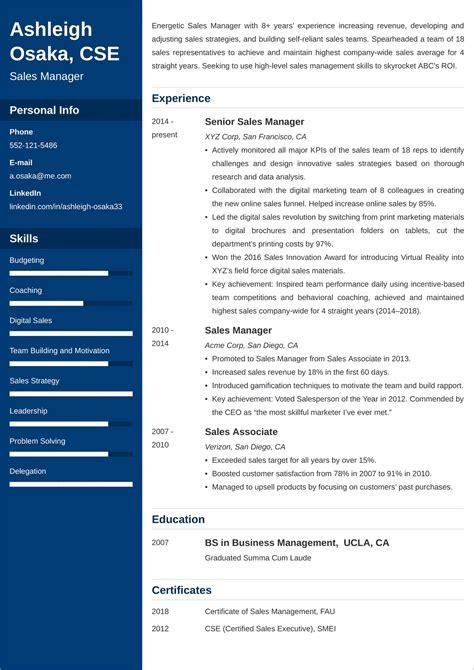 Top Management Resume Examples & Skills [2024]