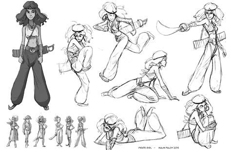 pirate girl by Detkef.deviantart.com on @DeviantArt Character Poses ...