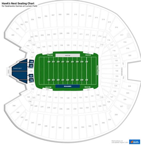 Seahawks Seating Chart Hawks Nest | Cabinets Matttroy