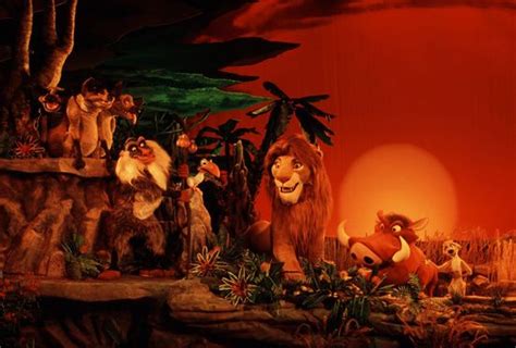 Vintage Walt Disney World: Legend of the Lion King | Disney attractions ...