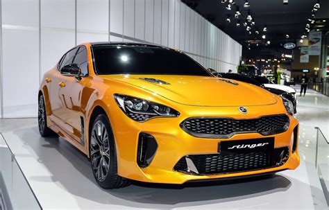 Official Sunset Yellow Kia Stinger Pictures Thread | Kia Stinger Forum