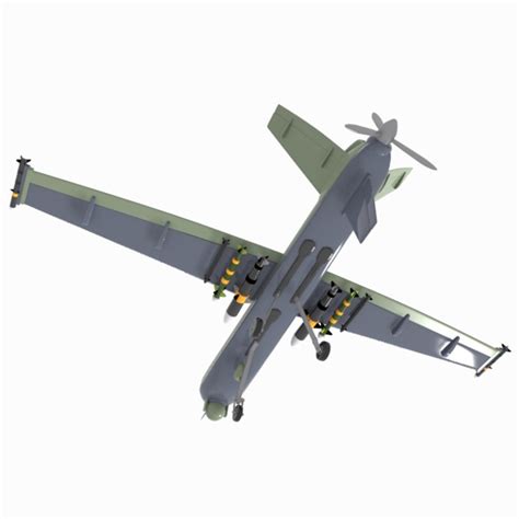 drone fighter 3d model