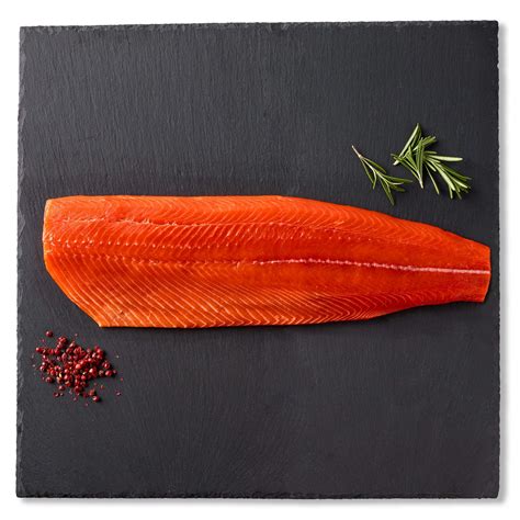 H-E-B Wild Caught Fresh Alaska Sockeye Salmon Fillet - Shop Fish at H-E-B