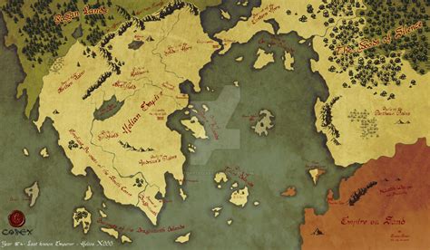 Map of Codex rpg by StoryTellerF on DeviantArt