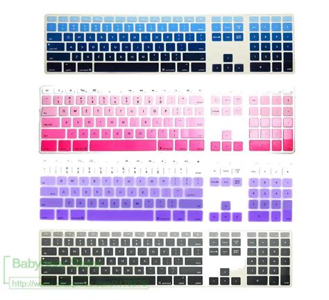 Gradient Keyboard Cover For Apple iMac G6 21.5 27 inch Desktop ...