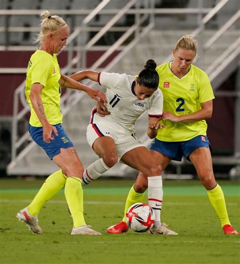 US women's national soccer team loses to Sweden at Tokyo 2020 Olympics