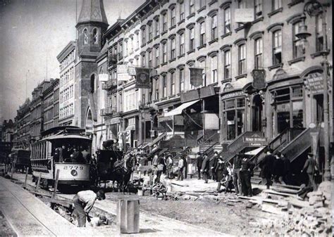 1898 . Westward on 42nd Street between 5th and 6th Avenues (Old Images ...